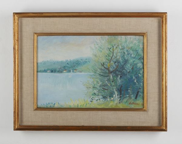 LILLONI UMBERTO (1898 - 1980) : Paesaggio lombardo.  - Asta Asta 396 | ARTE MODERNA E CONTEMPORANEA Online - Associazione Nazionale - Case d'Asta italiane