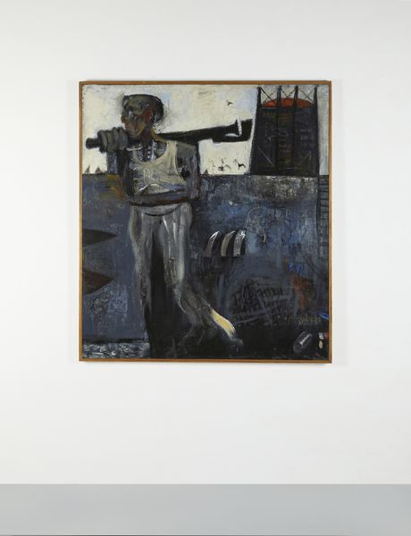 FERRONI GIANFRANCO (1927 - 2001) : Uomo e gasometro.  - Asta Asta 396 | ARTE MODERNA E CONTEMPORANEA Online - Associazione Nazionale - Case d'Asta italiane