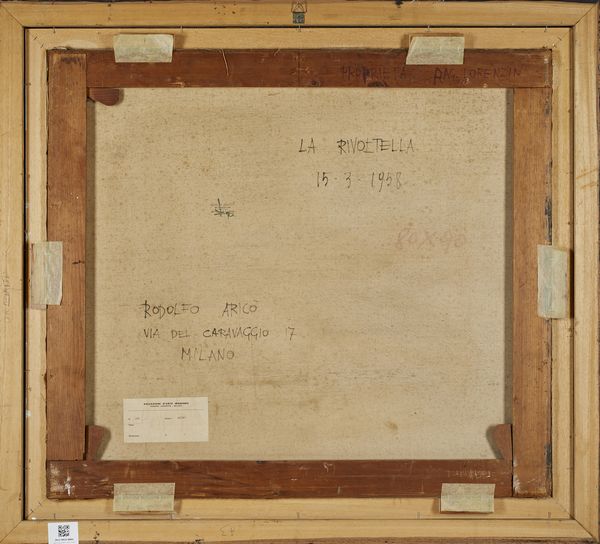 ARICO' RODOLFO (1930 - 2002) : La rivoltella.  - Asta Asta 396 | ARTE MODERNA E CONTEMPORANEA Online - Associazione Nazionale - Case d'Asta italiane