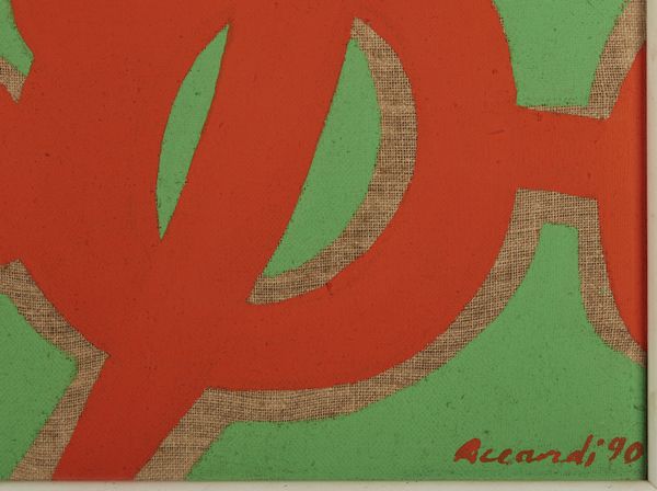 ACCARDI CARLA (1924 - 2014) : Senza titolo.  - Asta Asta 396 | ARTE MODERNA E CONTEMPORANEA Online - Associazione Nazionale - Case d'Asta italiane