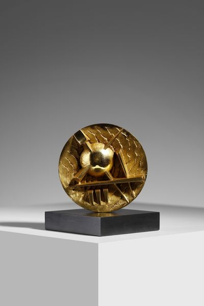 POMODORO ARNALDO (n. 1926) : Disco.  - Asta Asta 396 | ARTE MODERNA E CONTEMPORANEA Online - Associazione Nazionale - Case d'Asta italiane