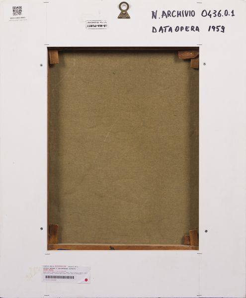 NIGRO MARIO (1917 - 1992) : Senza titolo.  - Asta Asta 396 | ARTE MODERNA E CONTEMPORANEA Online - Associazione Nazionale - Case d'Asta italiane