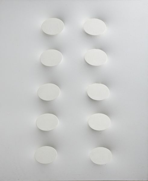 SIMETI TURI (n. 1929) : Dieci ovali bianchi.  - Asta Asta 396 | ARTE MODERNA E CONTEMPORANEA Online - Associazione Nazionale - Case d'Asta italiane