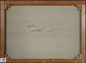 DEL PEZZO LUCIO (n. 1933) : Corpo celeste.  - Asta Asta 396 | ARTE MODERNA E CONTEMPORANEA Online - Associazione Nazionale - Case d'Asta italiane