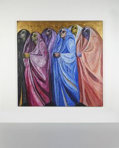 TERRUSO SALVATORE (1915 - 1997) : Oranti.  - Asta Asta 396 | ARTE MODERNA E CONTEMPORANEA Online - Associazione Nazionale - Case d'Asta italiane