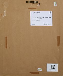 DEPERO FORTUNATO (1892 - 1960) : Sveglia-veglia.  - Asta Asta 396 | ARTE MODERNA E CONTEMPORANEA Online - Associazione Nazionale - Case d'Asta italiane