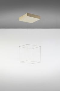 COLOMBO GIANNI (1937 - 1993) - Spazio elastico. Cubo.