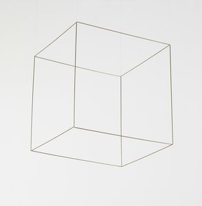 COLOMBO GIANNI (1937 - 1993) : Spazio elastico. Cubo.  - Asta Asta 396 | ARTE MODERNA E CONTEMPORANEA Online - Associazione Nazionale - Case d'Asta italiane