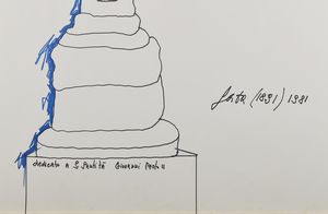 FESTA TANO (1938 - 1988) : Senza titolo.  - Asta Asta 396 | ARTE MODERNA E CONTEMPORANEA Online - Associazione Nazionale - Case d'Asta italiane