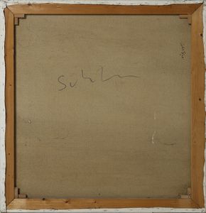 SCHIFANO MARIO (1934 - 1998) : Senza titolo.  - Asta Asta 396 | ARTE MODERNA E CONTEMPORANEA Online - Associazione Nazionale - Case d'Asta italiane