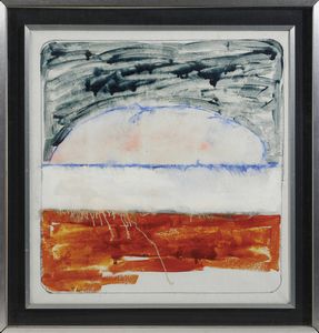 SCHIFANO MARIO (1934 - 1998) : Senza titolo.  - Asta Asta 396 | ARTE MODERNA E CONTEMPORANEA Online - Associazione Nazionale - Case d'Asta italiane