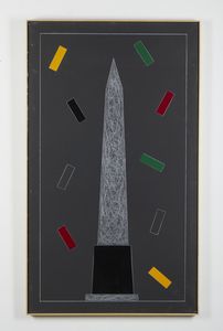 ANGELI FRANCO (1935 - 1988) : Obelisco.  - Asta Asta 396 | ARTE MODERNA E CONTEMPORANEA Online - Associazione Nazionale - Case d'Asta italiane