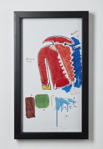 BARUCHELLO GIANFRANCO (n. 1924) : Tentativo di Faraone.  - Asta Asta 396 | ARTE MODERNA E CONTEMPORANEA Online - Associazione Nazionale - Case d'Asta italiane