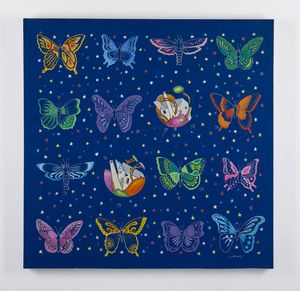 ALINARI LUCA (n. 1943) - Farfalle impossibili.