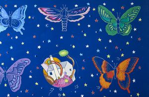 ALINARI LUCA (n. 1943) : Farfalle impossibili.  - Asta Asta 396 | ARTE MODERNA E CONTEMPORANEA Online - Associazione Nazionale - Case d'Asta italiane