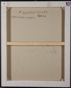 MAMBOR RENATO (n. 1936) : Interrelazione (prospettiva e astratto).  - Asta Asta 396 | ARTE MODERNA E CONTEMPORANEA Online - Associazione Nazionale - Case d'Asta italiane