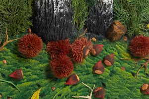 GILARDI  PIERO (n. 1942) : Betulle e castagne.  - Asta Asta 396 | ARTE MODERNA E CONTEMPORANEA Online - Associazione Nazionale - Case d'Asta italiane