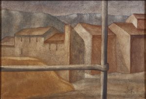 SCUFFI MARCELLO (n. 1948) : Paesaggio.  - Asta Asta 396 | ARTE MODERNA E CONTEMPORANEA Online - Associazione Nazionale - Case d'Asta italiane