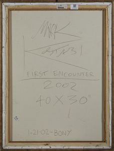 KOSTABI MARK (n. 1960) : First encounter.  - Asta Asta 396 | ARTE MODERNA E CONTEMPORANEA Online - Associazione Nazionale - Case d'Asta italiane