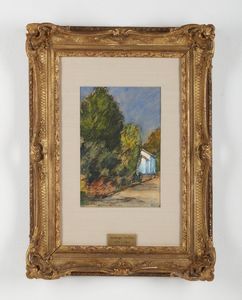 SOFFICI ARDENGO (1879 - 1964) : Forte dei Marmi.  - Asta Asta 396 | ARTE MODERNA E CONTEMPORANEA Online - Associazione Nazionale - Case d'Asta italiane