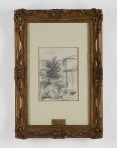 SOFFICI ARDENGO (1879 - 1964) : Paesaggio con case.  - Asta Asta 396 | ARTE MODERNA E CONTEMPORANEA Online - Associazione Nazionale - Case d'Asta italiane