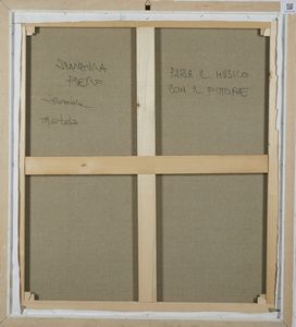 SCANDURA PIERO : Parla il musico con il pittore.  - Asta Asta 396 | ARTE MODERNA E CONTEMPORANEA Online - Associazione Nazionale - Case d'Asta italiane