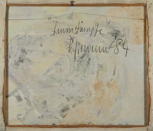 ZIMMER BERNARD (n. 1948) : Baumstumpf.  - Asta Asta 396 | ARTE MODERNA E CONTEMPORANEA Online - Associazione Nazionale - Case d'Asta italiane