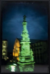 GOLDIN NAN (n. 1953) - Tower in the Piazza Ges Nuovo, Naples.