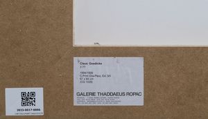 GOEDICKE CLAUS  (n. 1966) : II 77.  - Asta Asta 396 | ARTE MODERNA E CONTEMPORANEA Online - Associazione Nazionale - Case d'Asta italiane