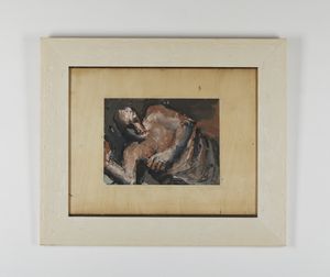 SIRONI MARIO (1885 - 1961) : Figura sdraiata.  - Asta Asta 396 | ARTE MODERNA E CONTEMPORANEA Online - Associazione Nazionale - Case d'Asta italiane