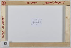 GUAITAMACCHI JONATHAN (n. 1961) : Il volo.  - Asta Asta 396 | ARTE MODERNA E CONTEMPORANEA Online - Associazione Nazionale - Case d'Asta italiane