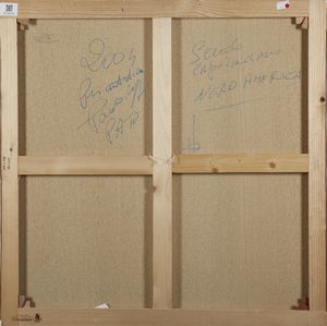 TUFFI  PAOLO (Pat�)  (n. 1940) : Scudo capo indiano nord America.  - Asta Asta 396 | ARTE MODERNA E CONTEMPORANEA Online - Associazione Nazionale - Case d'Asta italiane