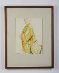 MANZU' GIACOMO (1908 - 1991) : Senza titolo.  - Asta Asta 396 | ARTE MODERNA E CONTEMPORANEA Online - Associazione Nazionale - Case d'Asta italiane