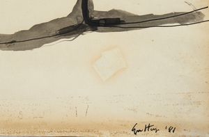 GUTTUSO RENATO (1912 - 1987) : Senza titolo.  - Asta Asta 396 | ARTE MODERNA E CONTEMPORANEA Online - Associazione Nazionale - Case d'Asta italiane