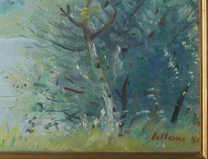 LILLONI UMBERTO (1898 - 1980) : Paesaggio lombardo.  - Asta Asta 396 | ARTE MODERNA E CONTEMPORANEA Online - Associazione Nazionale - Case d'Asta italiane