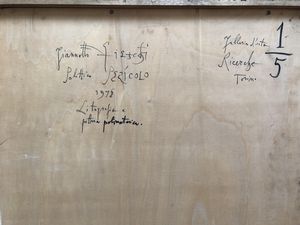 FIESCHI GIANNETTO (1921 - 2010) : Pericolo.  - Asta Asta 396 | ARTE MODERNA E CONTEMPORANEA Online - Associazione Nazionale - Case d'Asta italiane