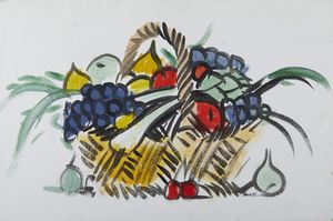 MATTIOLI CARLO (1911 - 1994) - Natura morta.