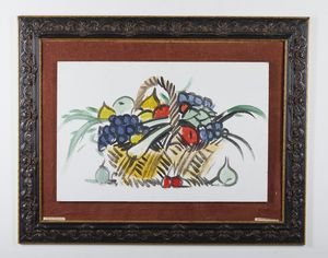 MATTIOLI CARLO (1911 - 1994) : Natura morta.  - Asta Asta 396 | ARTE MODERNA E CONTEMPORANEA Online - Associazione Nazionale - Case d'Asta italiane