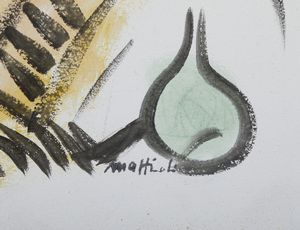 MATTIOLI CARLO (1911 - 1994) : Natura morta.  - Asta Asta 396 | ARTE MODERNA E CONTEMPORANEA Online - Associazione Nazionale - Case d'Asta italiane