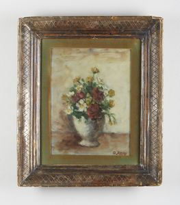 ROSAI OTTONE (1895 - 1957) : Vaso di fiori.  - Asta Asta 396 | ARTE MODERNA E CONTEMPORANEA Online - Associazione Nazionale - Case d'Asta italiane