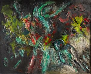 CALOUTIS VALERIOS (1927 - 2004) - Deep layers.