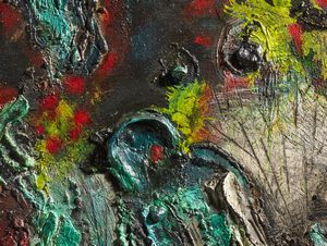 CALOUTIS VALERIOS (1927 - 2004) : Deep layers.  - Asta Asta 396 | ARTE MODERNA E CONTEMPORANEA Online - Associazione Nazionale - Case d'Asta italiane