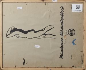 MANNUCCI EDGARDO (1904 - 1986) : Senza titolo.  - Asta Asta 396 | ARTE MODERNA E CONTEMPORANEA Online - Associazione Nazionale - Case d'Asta italiane