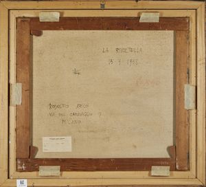 ARICO' RODOLFO (1930 - 2002) : La rivoltella.  - Asta Asta 396 | ARTE MODERNA E CONTEMPORANEA Online - Associazione Nazionale - Case d'Asta italiane