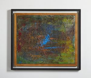 CHIGHINE ALFREDO (1914 - 1974) : La collina.  - Asta Asta 396 | ARTE MODERNA E CONTEMPORANEA Online - Associazione Nazionale - Case d'Asta italiane