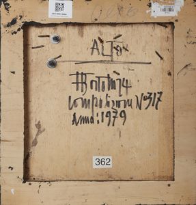 BORTOLUZZI FERRUCCIO (1920 - 2007) : Composizione n. 317.  - Asta Asta 396 | ARTE MODERNA E CONTEMPORANEA Online - Associazione Nazionale - Case d'Asta italiane