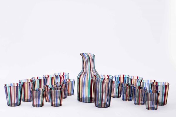 GIO PONTI : Venini, Murano, 1950 ca  - Asta Vetri e Ceramiche del '900 - Associazione Nazionale - Case d'Asta italiane