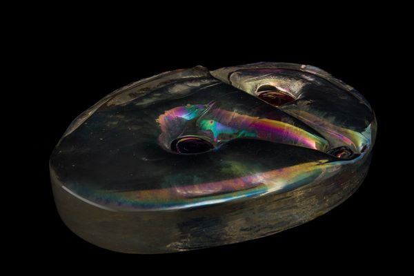 Max Ernst : Egidio Costantini (1912-2007)<BR>Fucina degli Angeli, Murano, 1968<BR>  - Asta Vetri e Ceramiche del '900 - Associazione Nazionale - Case d'Asta italiane