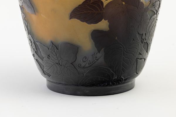 Émile Gallé : Francia, 1900 ca  - Asta Vetri e Ceramiche del '900 - Associazione Nazionale - Case d'Asta italiane