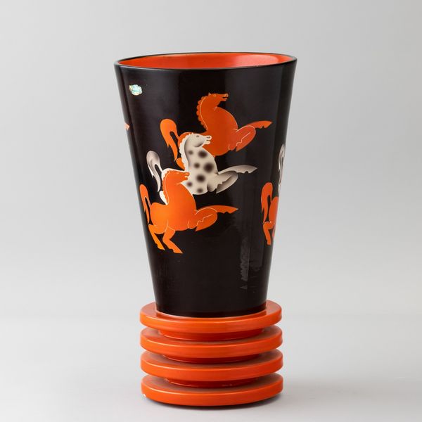 Dante Baldelli : Ceramiche Rometti, Umbertide, 1938 ca  - Asta Vetri e Ceramiche del '900 - Associazione Nazionale - Case d'Asta italiane